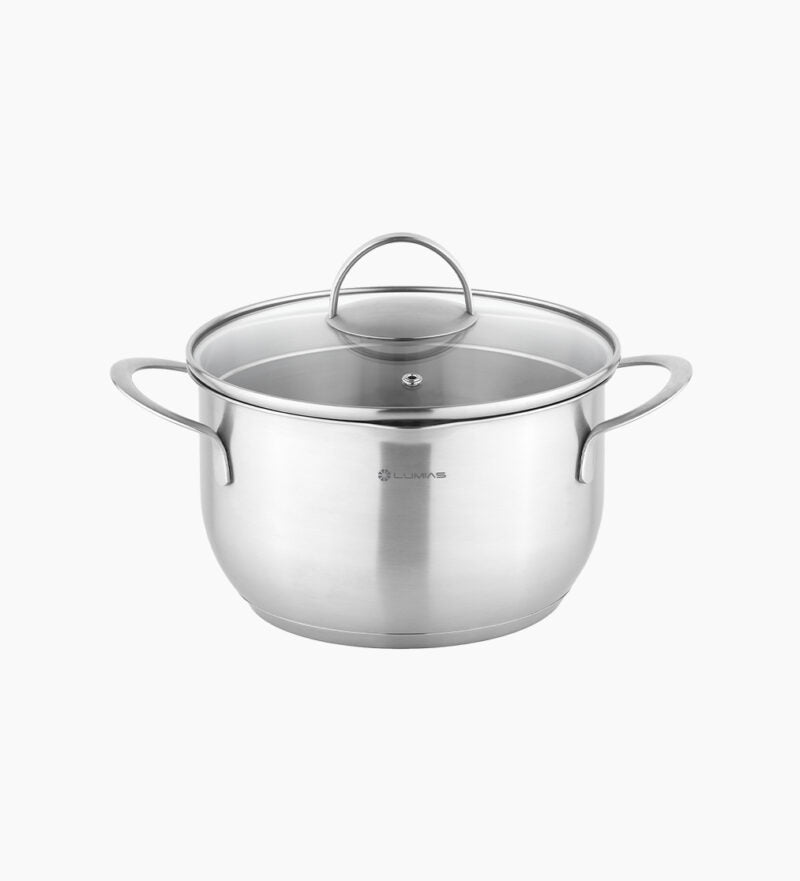 Bộ nồi xửng hấp inox Lumias C4 Prime  inox SS304