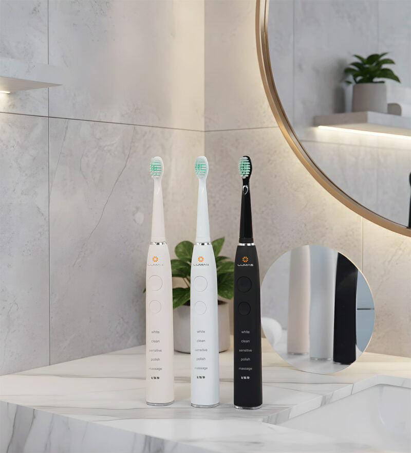 Bàn chải đánh răng điện SET-900 cso 3 màu sắc