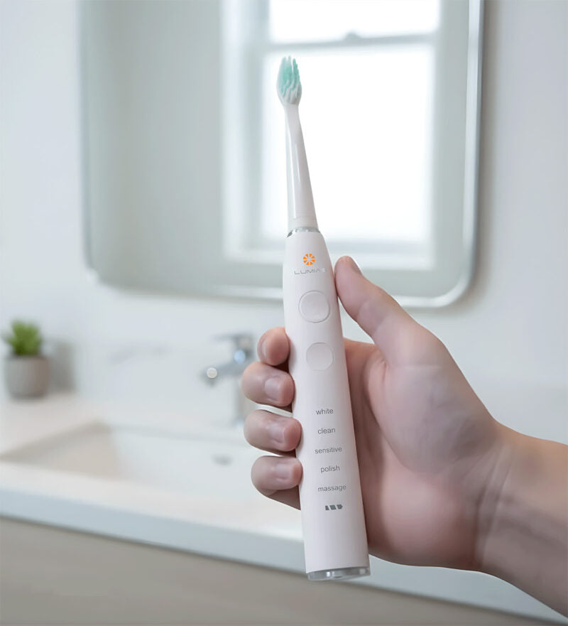 Bàn chải đánh răng điện SET-900  có nhiều chế độ chải và hẹn giờ tự động