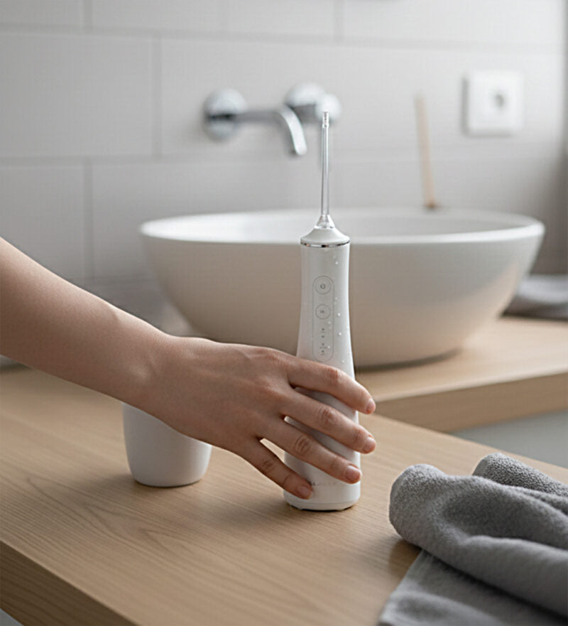  Thiết kế cầm tay gọn giúp người dùng dễ mang theo khi đi làm, đi học hoặc đi du lịch.