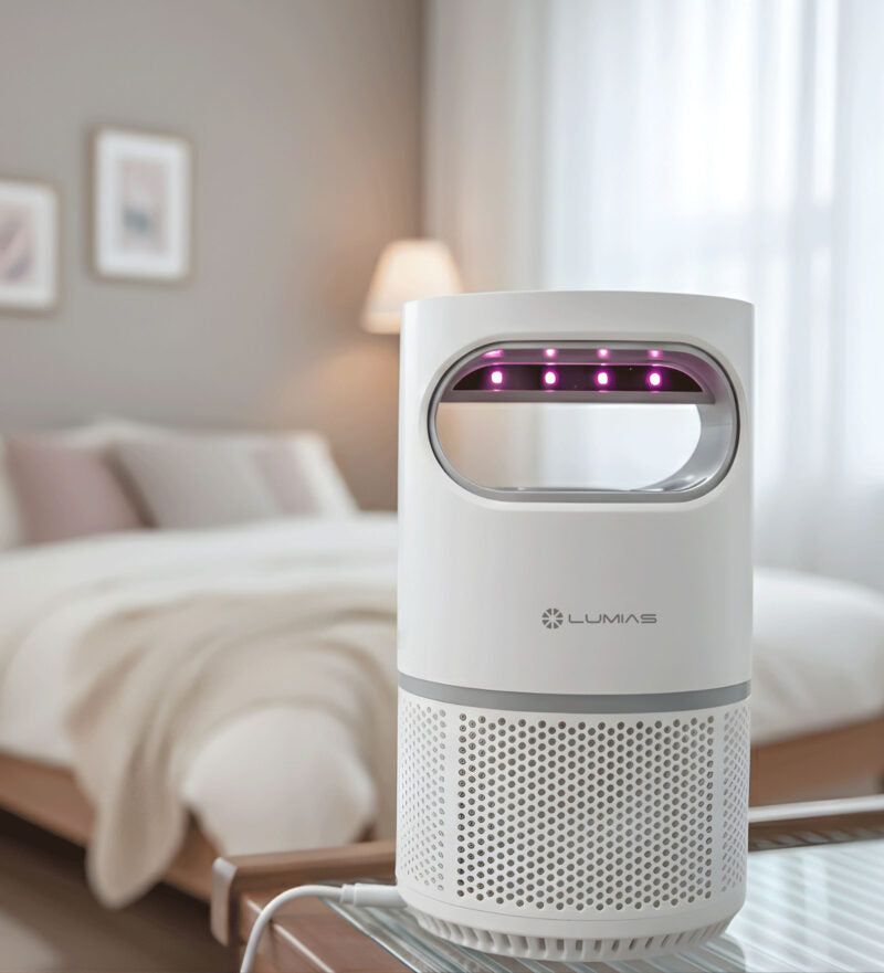 Đèn bắt muỗi Lumias IP-30W Lite diện tích áp dụng 30-50m²