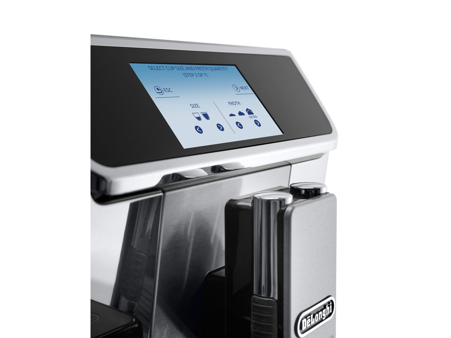 Máy pha cà phê Delonghi ECAM650.85.MS có màn hình TFT 4.3 inch 

