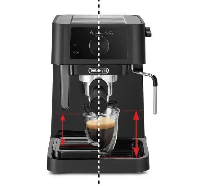 Máy pha cà phê Delonghi EC230 có vòi đánh sữa thép không gỉ