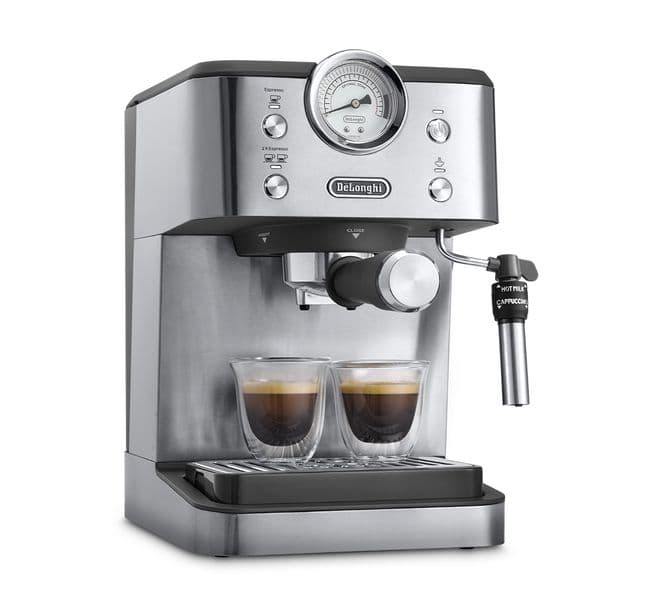 Máy pha cà phê Delonghi EM450.M hỗ trợ pha espresso tại nhà 