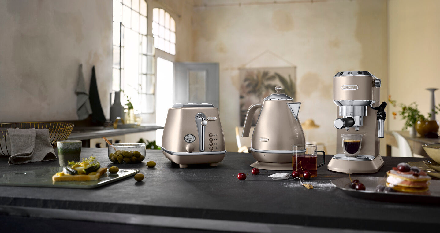 Máy nướng bánh mì DeLonghi CTOT2103.BG 6 mức nướng vàng