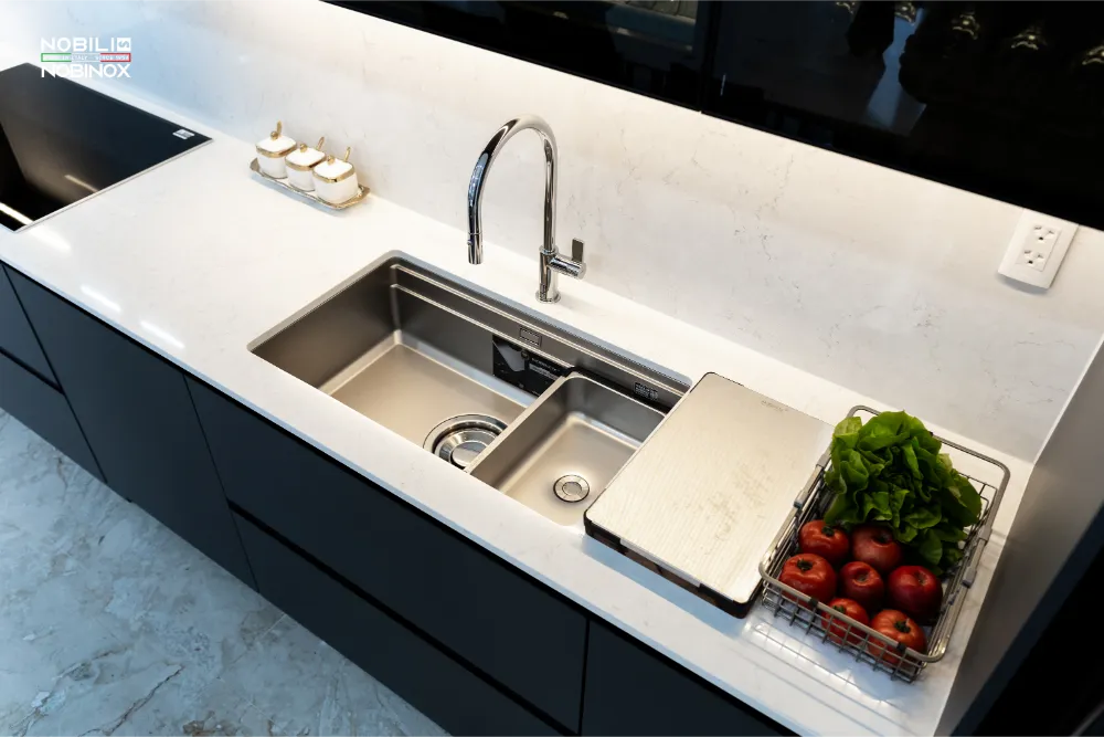 Chậu bếp Nobinox LIRA NJ562D