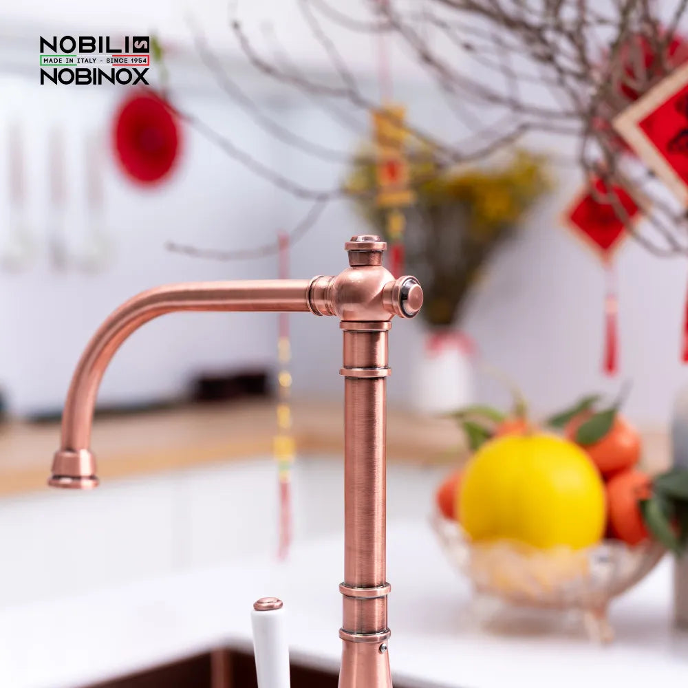 Nobili CHARLIE NB255C sở hữu thiết kế cần cứng nóng lạnh