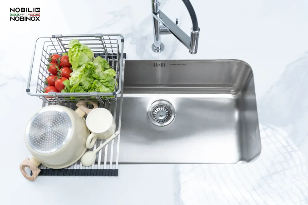 Chậu bếp PURA NT622U thiết kế 1 hố tối giản