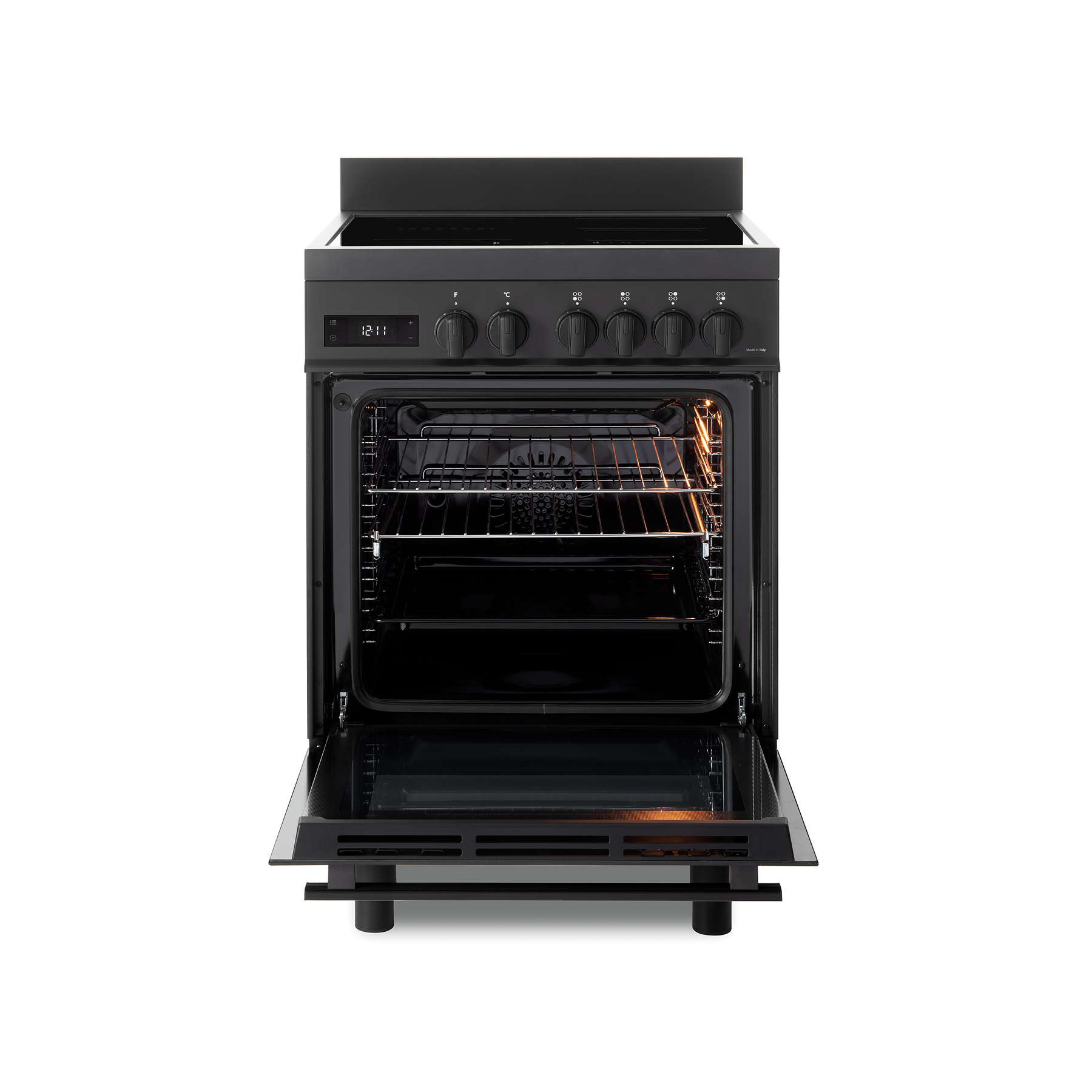 Mặt trước Bếp từ 4 vùng nấu kết hợp lò nướng 60cm Elba EAA 664 IML VN
