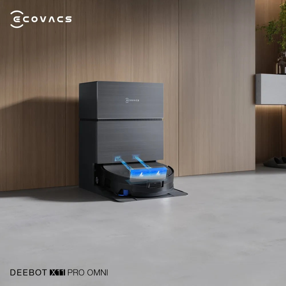 DEEBOT X11 Pro Omni tự động giặt rẻ