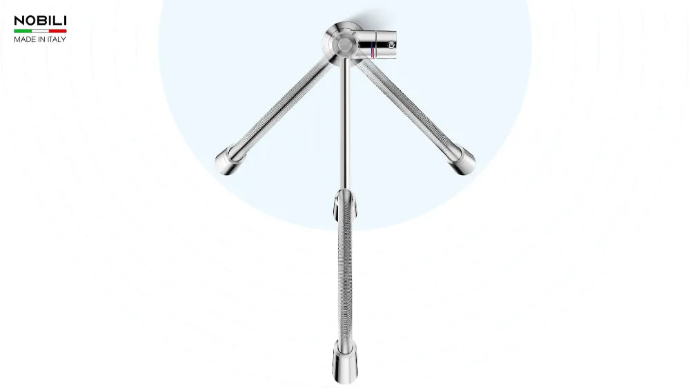 Vòi bếp Nobili LEVANTE NB303 thân đồng màu Chrome