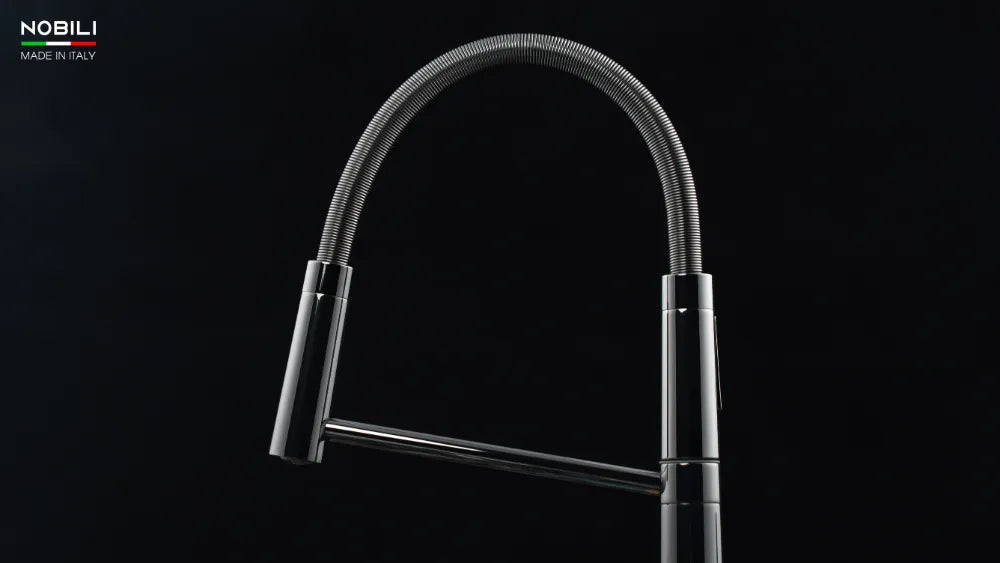 Vòi bếp LEVANTE NB306B | Cần mềm nóng lạnh 2 đầu xả