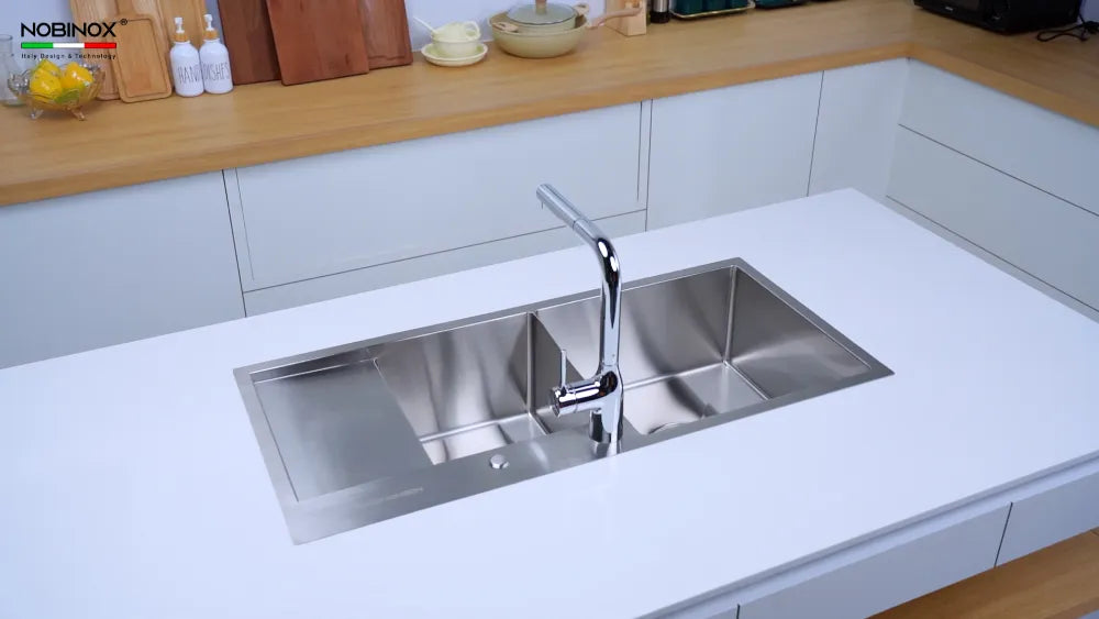 Chậu bếp LIKEN NL746 sâu 230mm