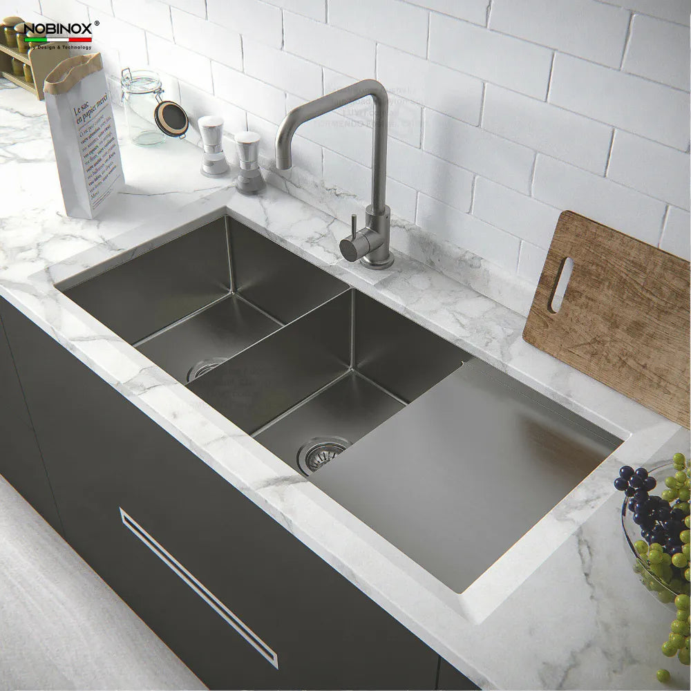 Chậu bếp LIKEN NL748 dài 1050mm