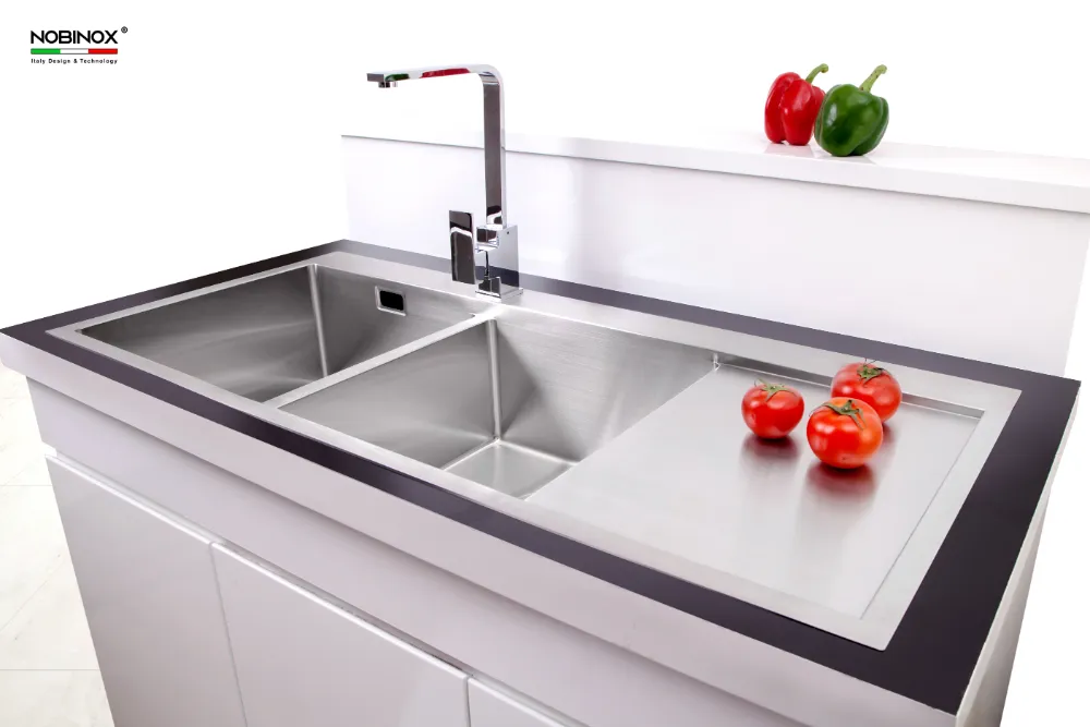 Chậu bếp LIKEN NL749 inox 304, dài 1160mm, sâu 230mm
