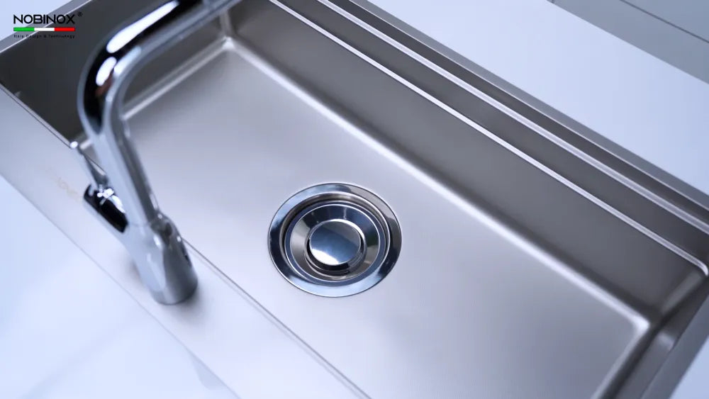 Chậu bếp LIRA NJ564D inox 304