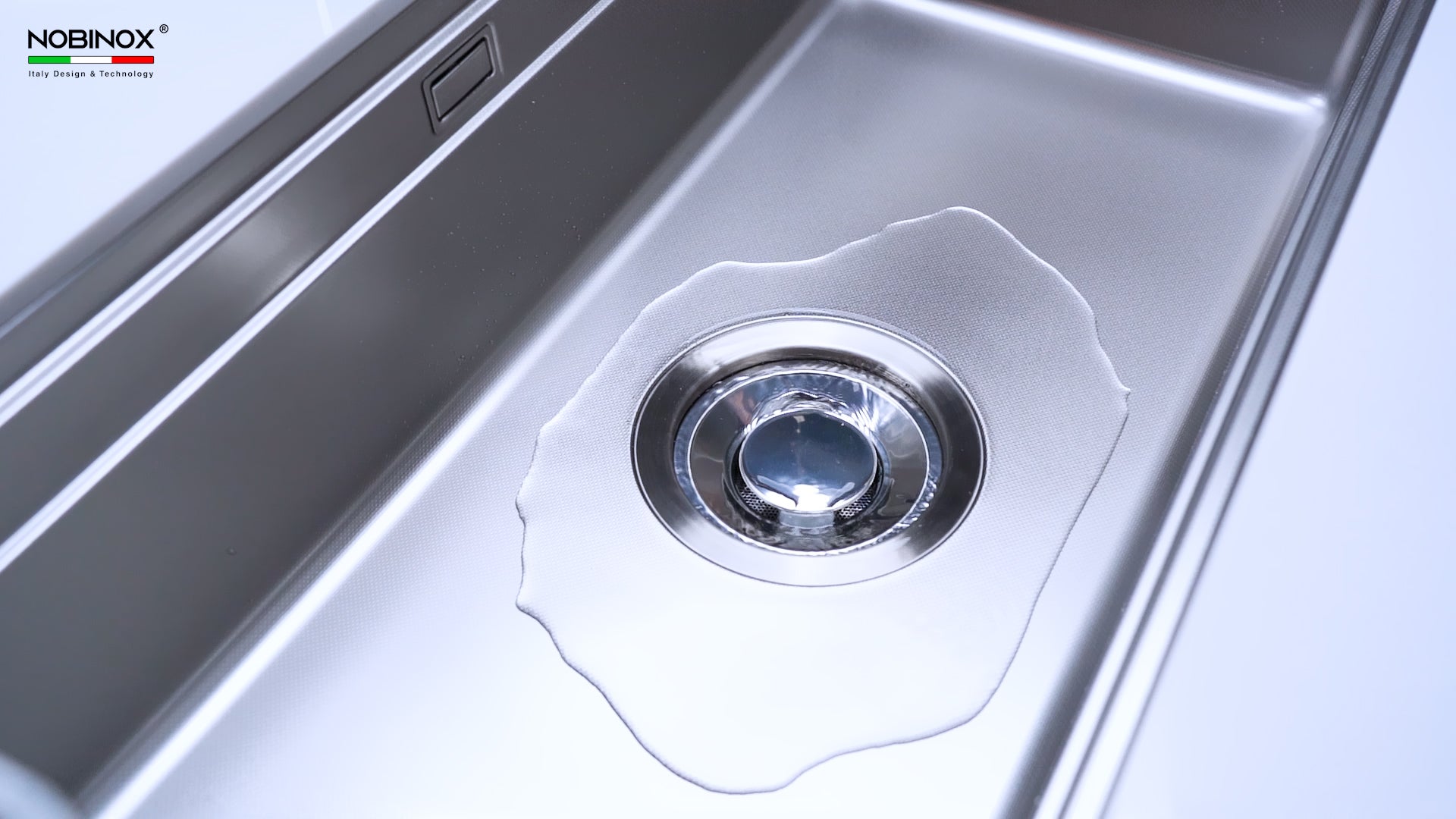 Chậu bếp Nobinox LIRA NJ566D thoát nước nhanh chóng