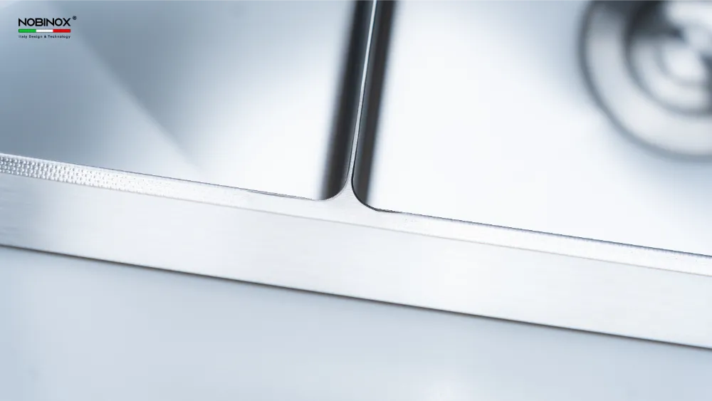 Chậu bếp LUMIA NJ507D inox 