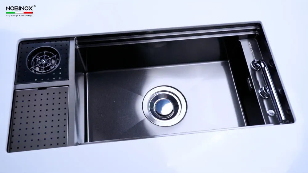 Chậu bếp LUMIA NJ511B inox 304