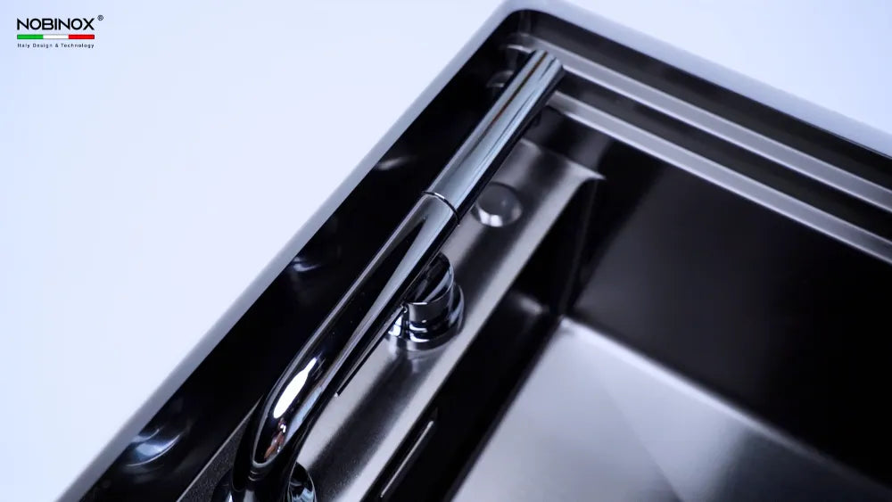 Chậu bếp LUMIA NJ511B đen
