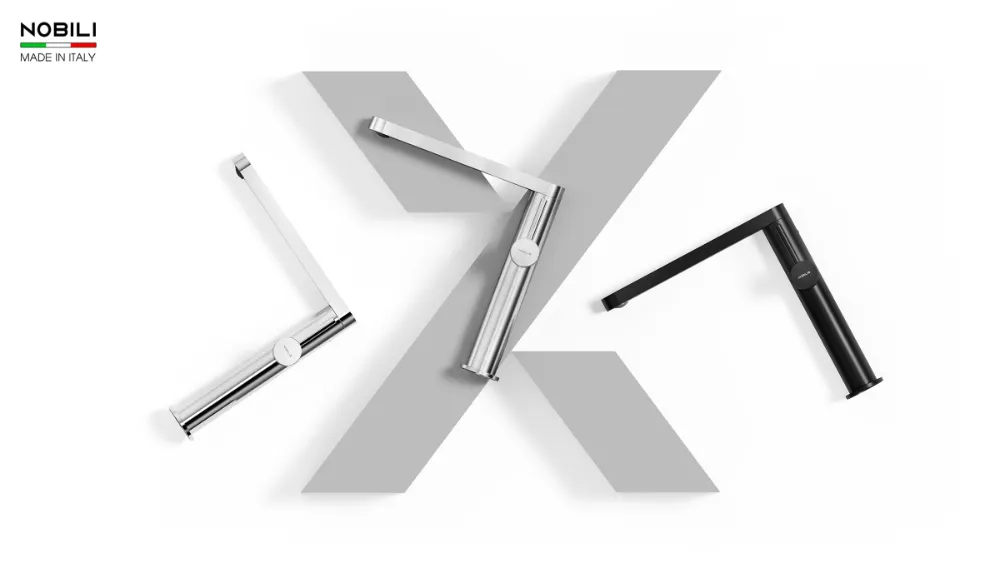 Vòi bếp MATCH NB219R | Điểm nhấn Chrome | Đầu xả 1 chế độ