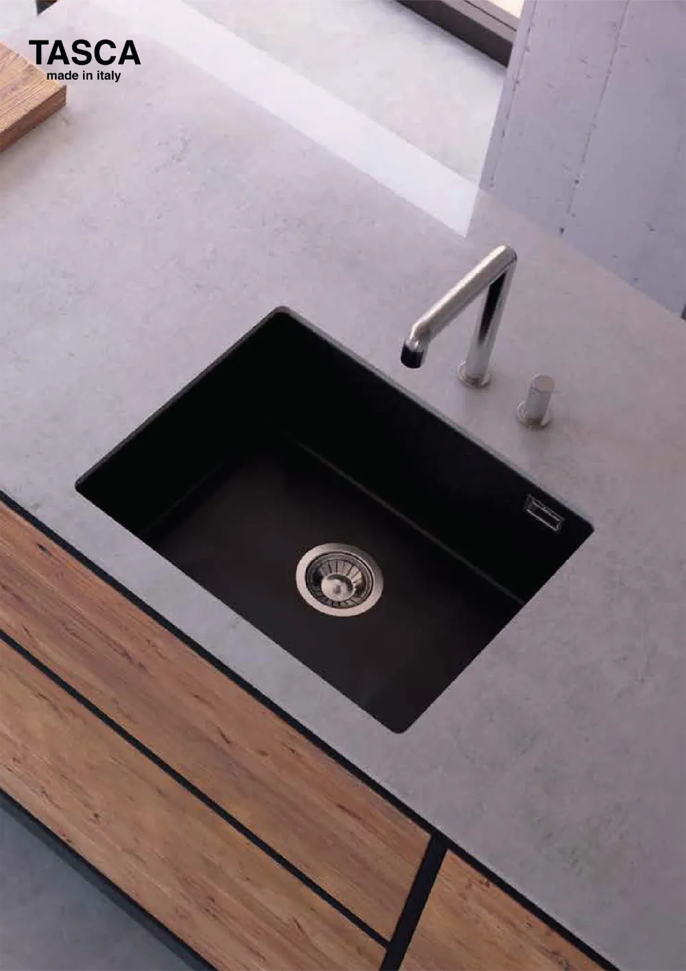 Chậu rửa bát Granite TASCA MITO NT761B 