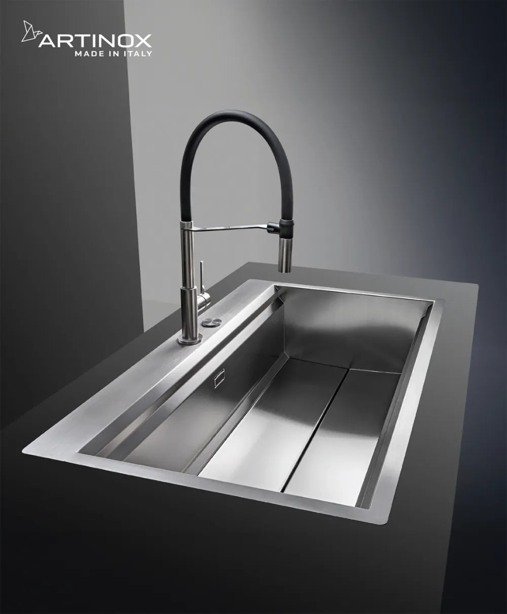 Chậu bếp MOSE NA808 inox Artinox 