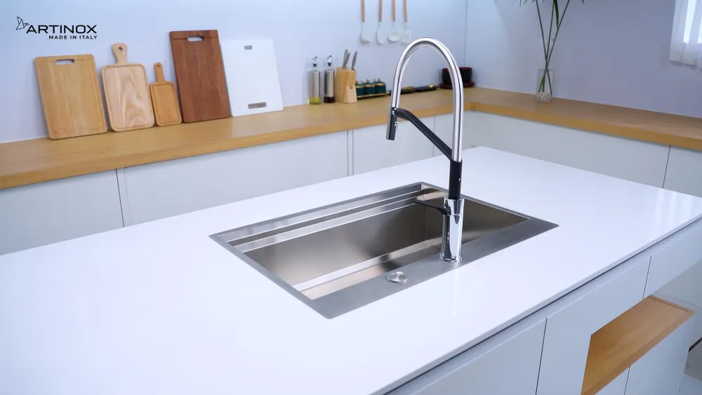 Chậu bếp MOSE NA808 xuất xứ Italy 
