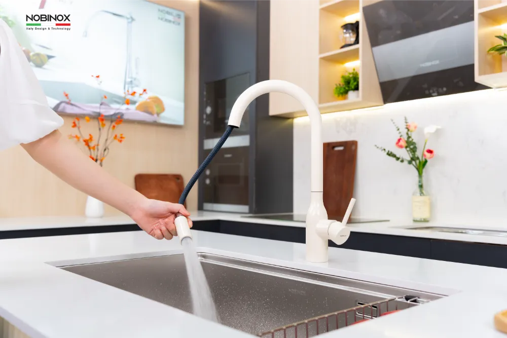Vòi bếp Nobinox AQUA NX662T
