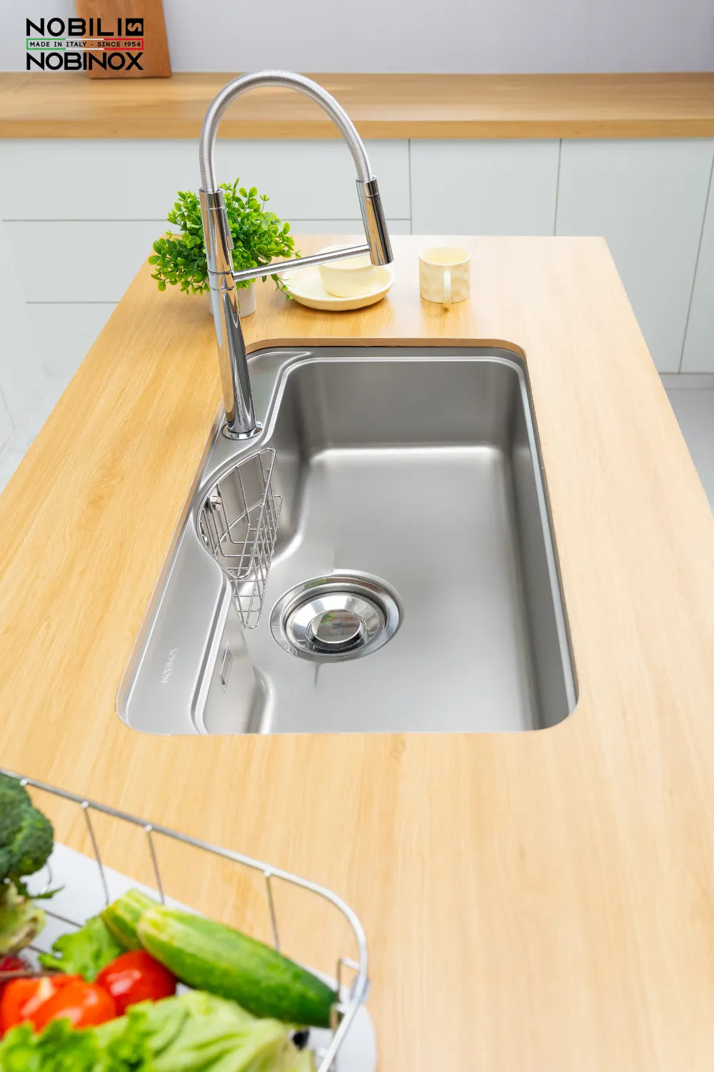 Chậu bếp Nobinox ROSA NN995D