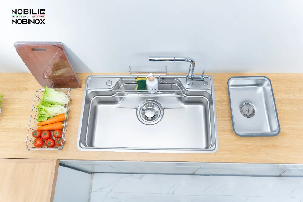 Chậu bếp LIKEN NL792D inox 304