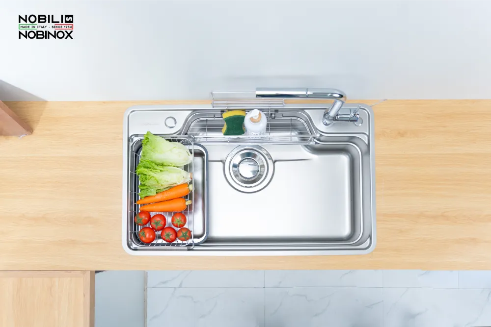 Chậu bếp LIKEN NL792D lòng sâu 230mm