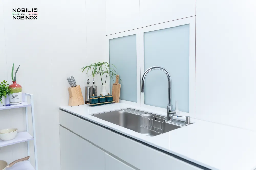 Chậu bếp Nobinox LIKEN NL725D
