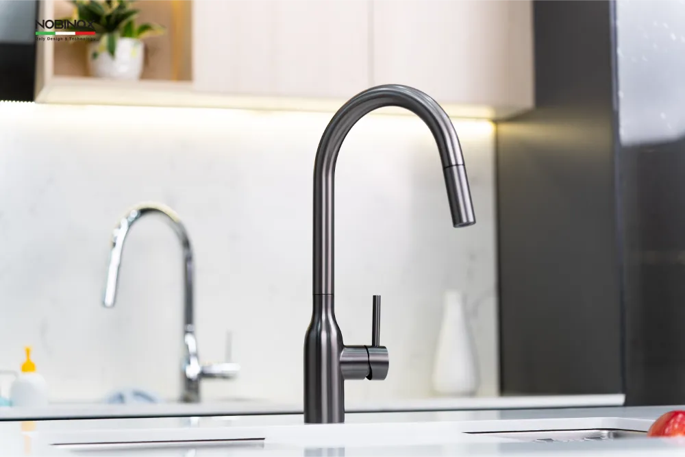 Vòi bếp Nobinox AQUA NX664D cao cấp