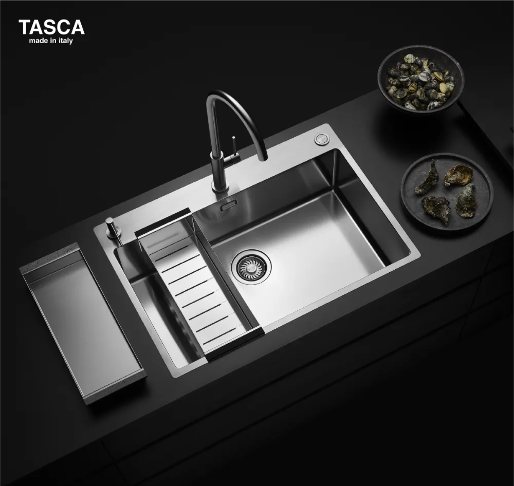 Chậu rửa bát 1 hố TASCA PURA NT675T 
