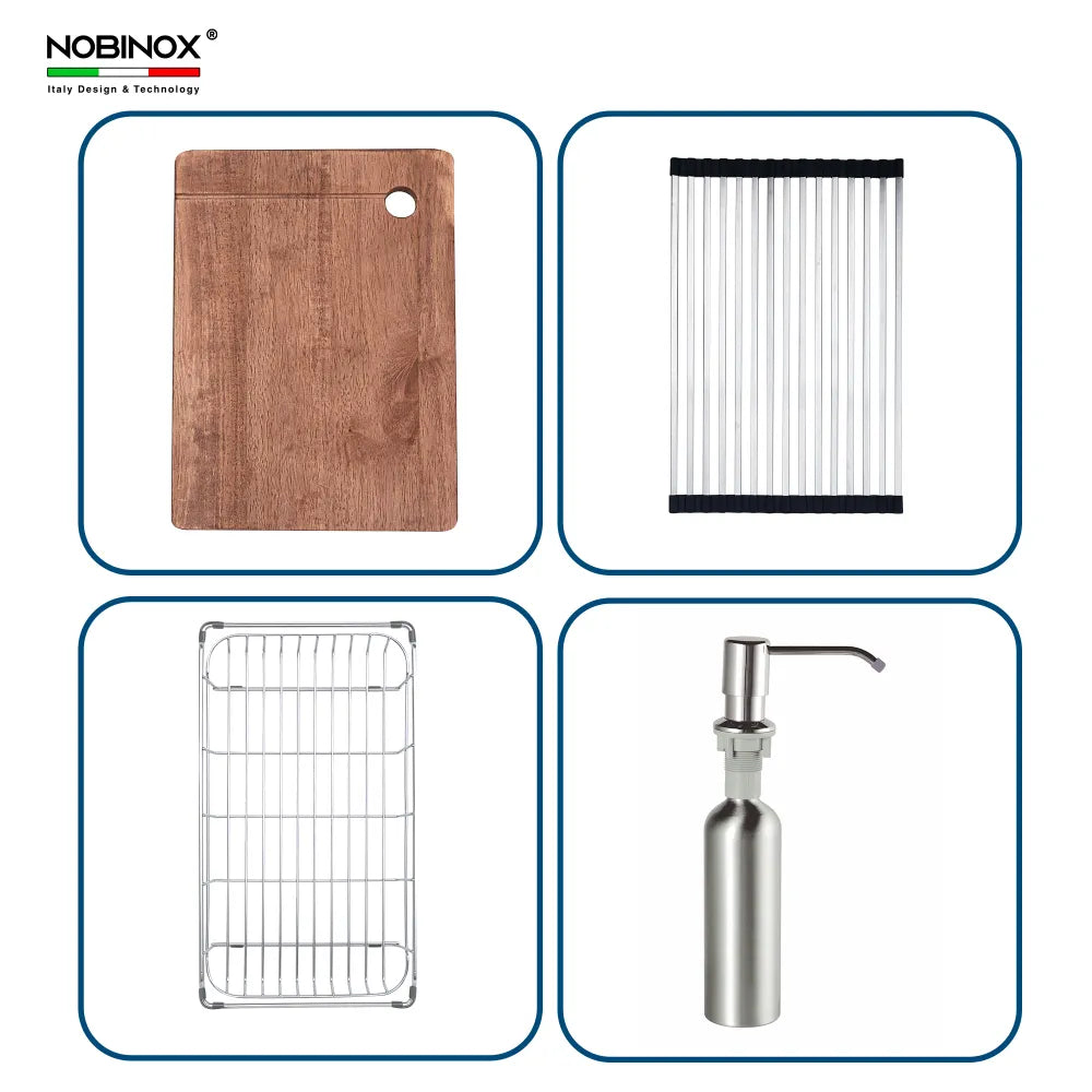 phụ kiện Chậu bếp LUMIA NJ513B 