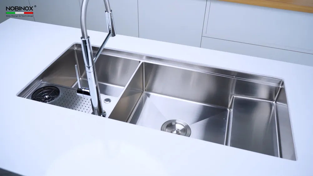 Chậu bếp RAZZIA NJ577 lòng chậu sâu 250mm