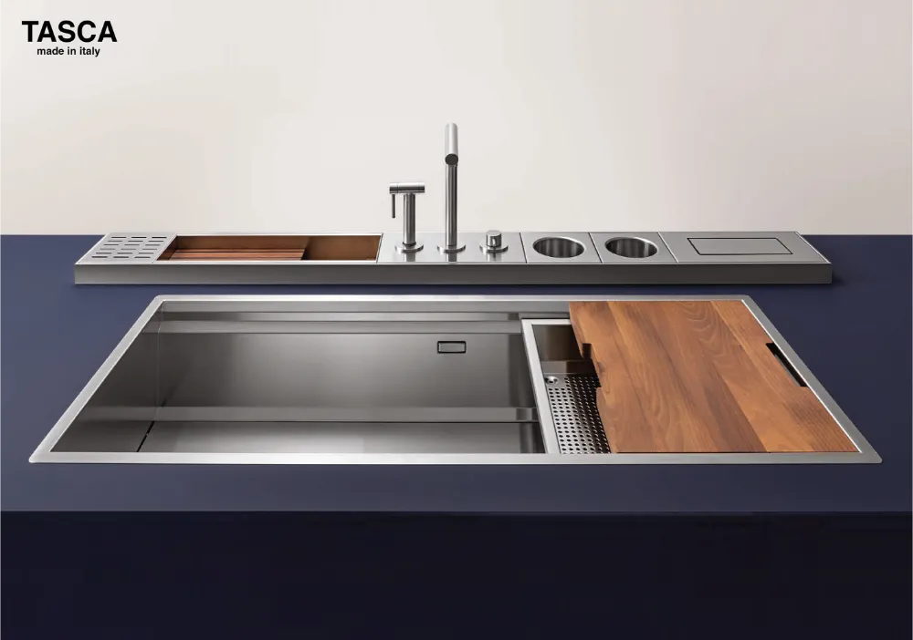 Chậu bếp TASCA STEP NT644U Made in Italy