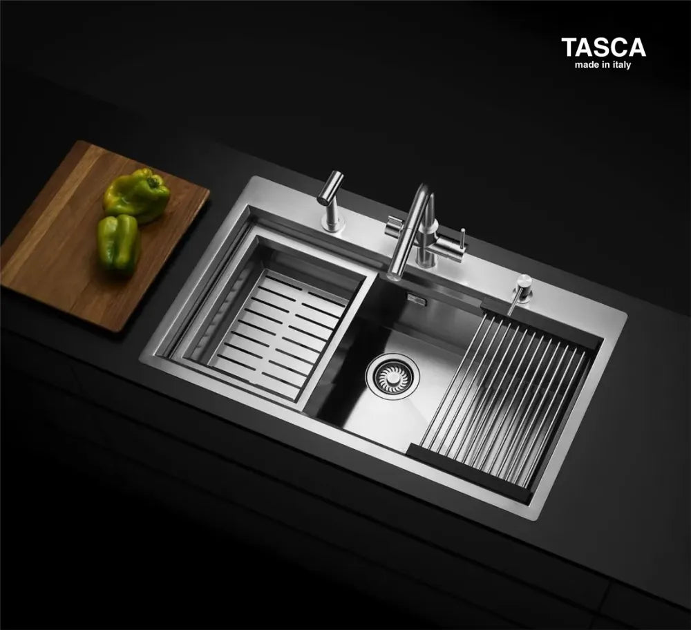Chậu rửa bát Inox hạ bậc TASCA STEP NT651T 