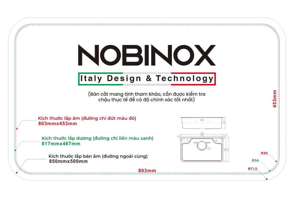 Chậu bếp LIKEN NL890D - Chậu 1 hố rộng, dễ sơ chế