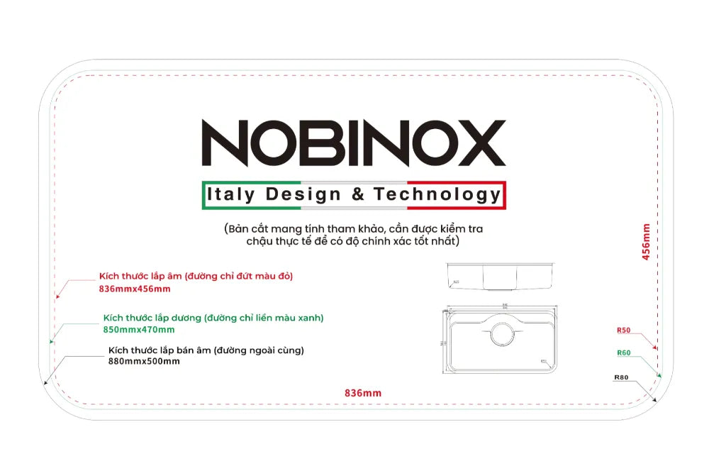 Chậu bếp ROSA NN995D