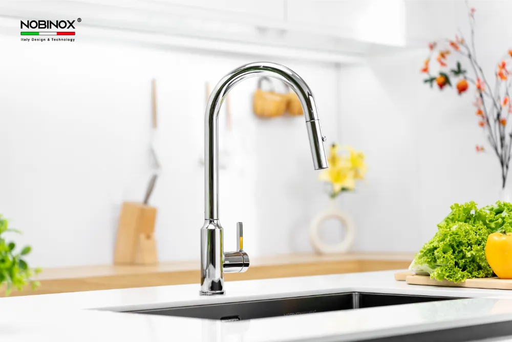 Vòi bếp Nobinox IVY NX202 cao cấp