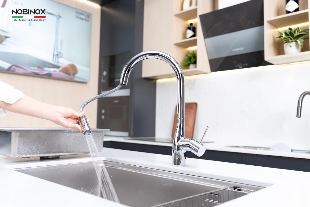 Nobinox JAPA NX998 thiết kế dây rút nóng lạnh