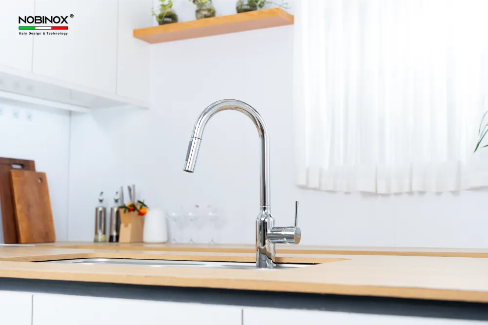 Vòi bếp AQUA NX660N cao 420mm