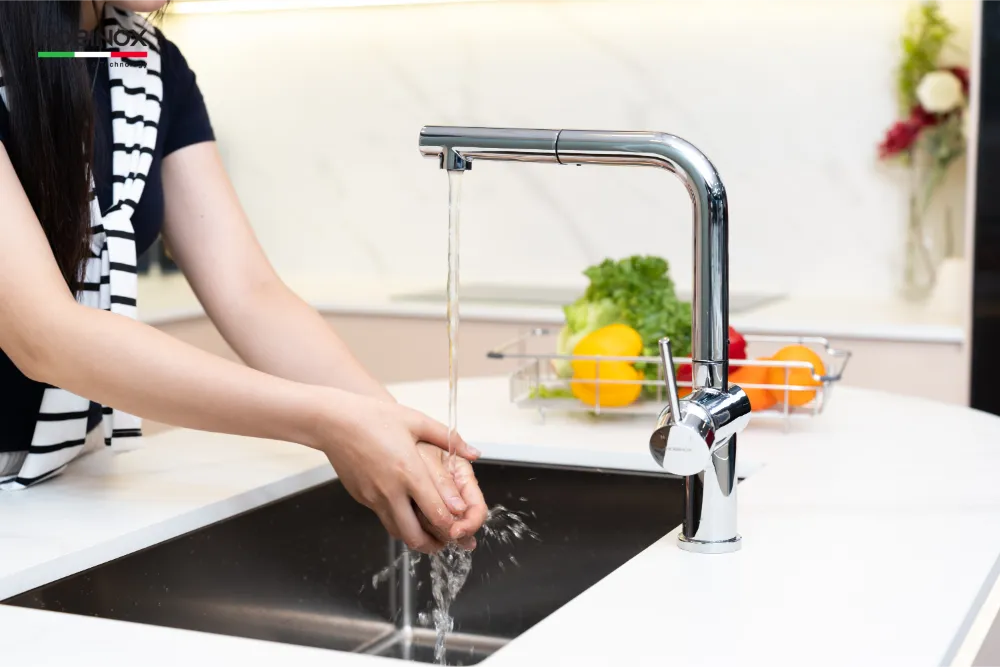 BIANCO NX601 phù hợp với khách hàng muốn một mẫu vòi thấp gọn