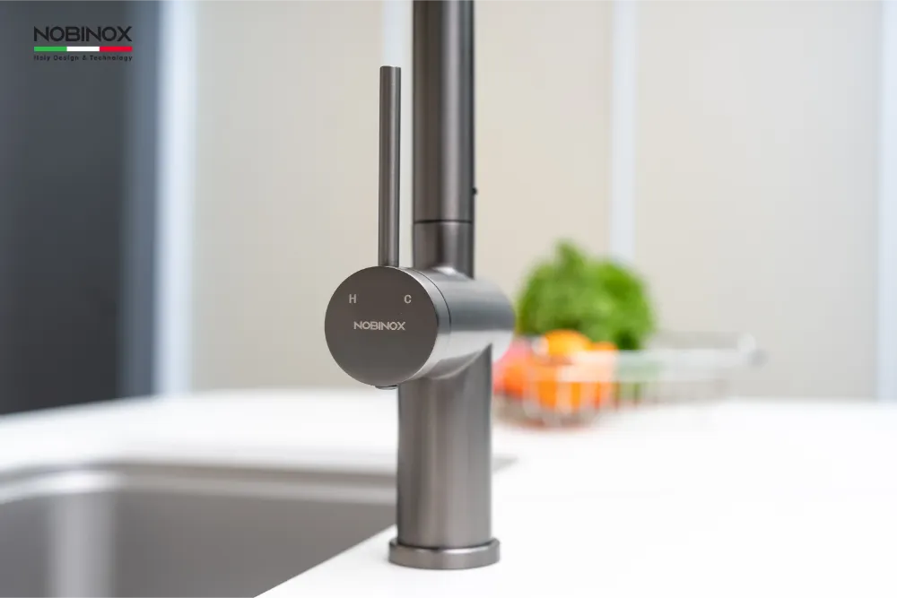 Vòi bếp Nobinox BIANCO NX603 cao cấp