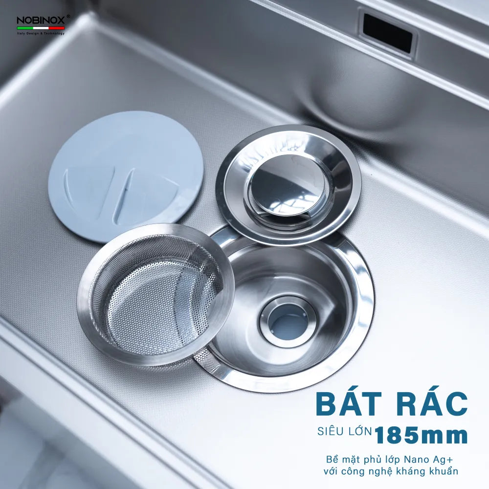 bát rác 185mm