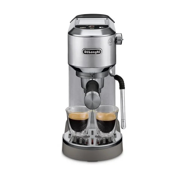 Máy pha cà phê DeLonghi Dedica Duo EC890 màu bạc