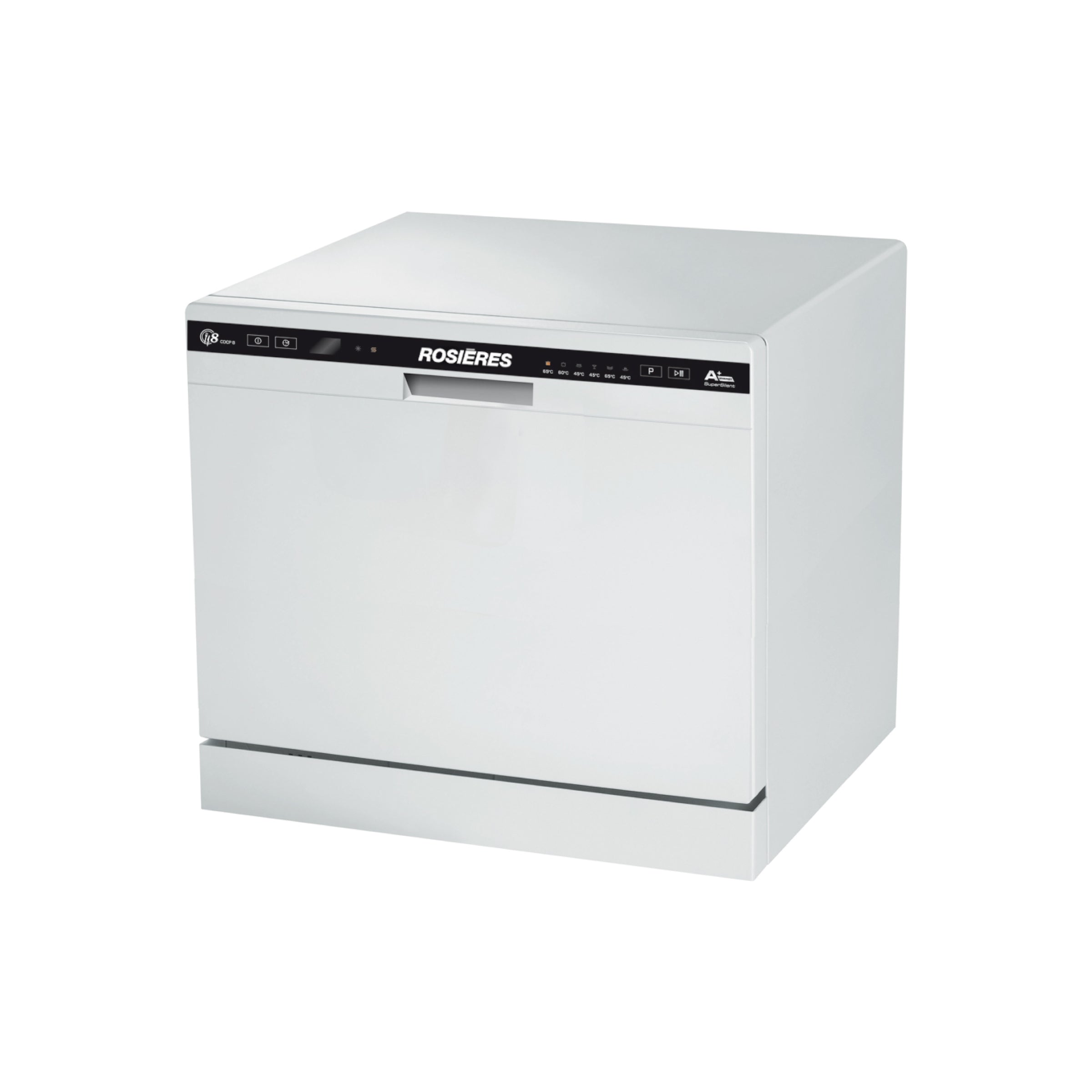 Máy rửa bát mini 8 bộ Rosières RDCP 8S-04 cao cấp