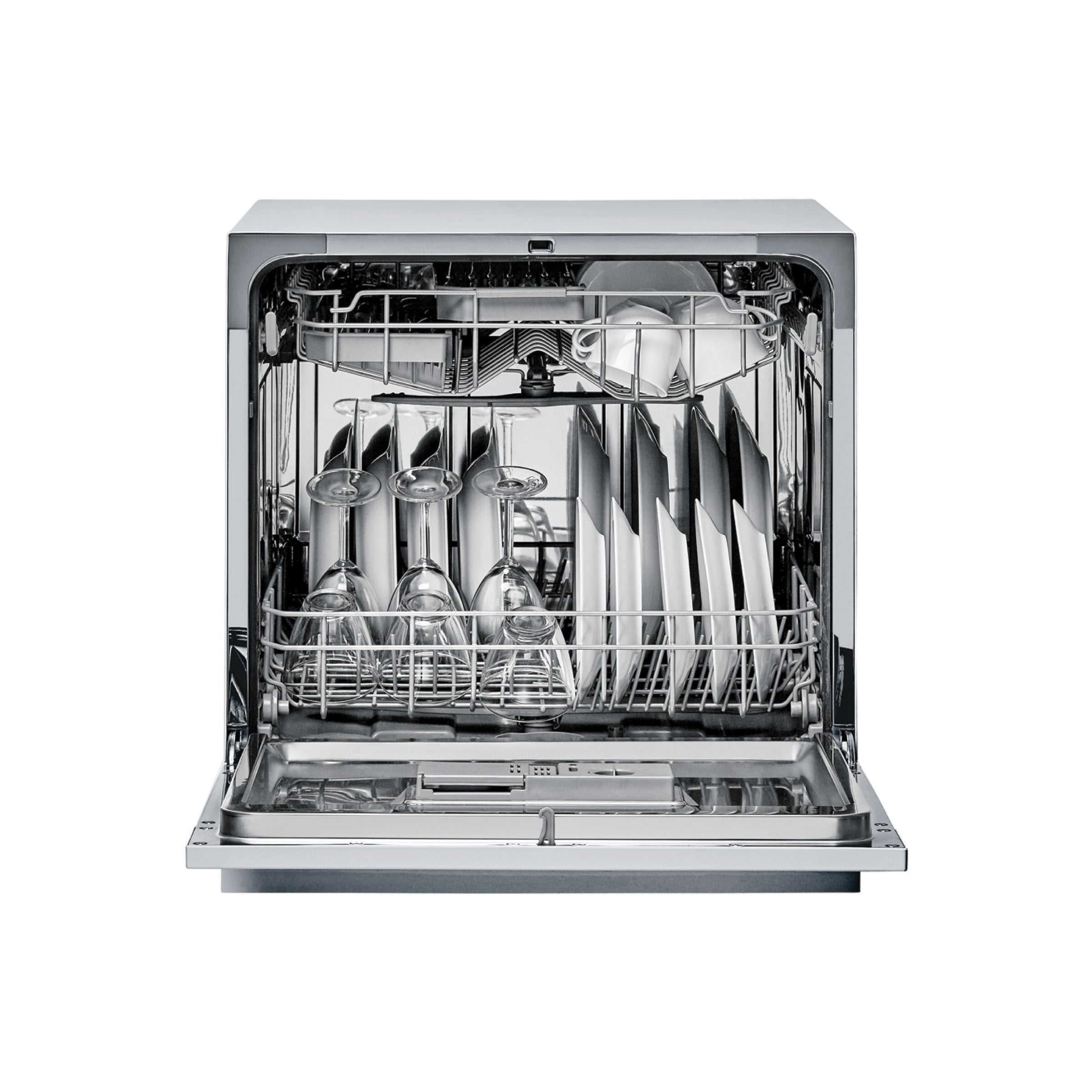 Máy rửa bát mini 8 bộ Rosières RDCP 8S-04 phù hợp cho gia đình có diện tích nhỏ